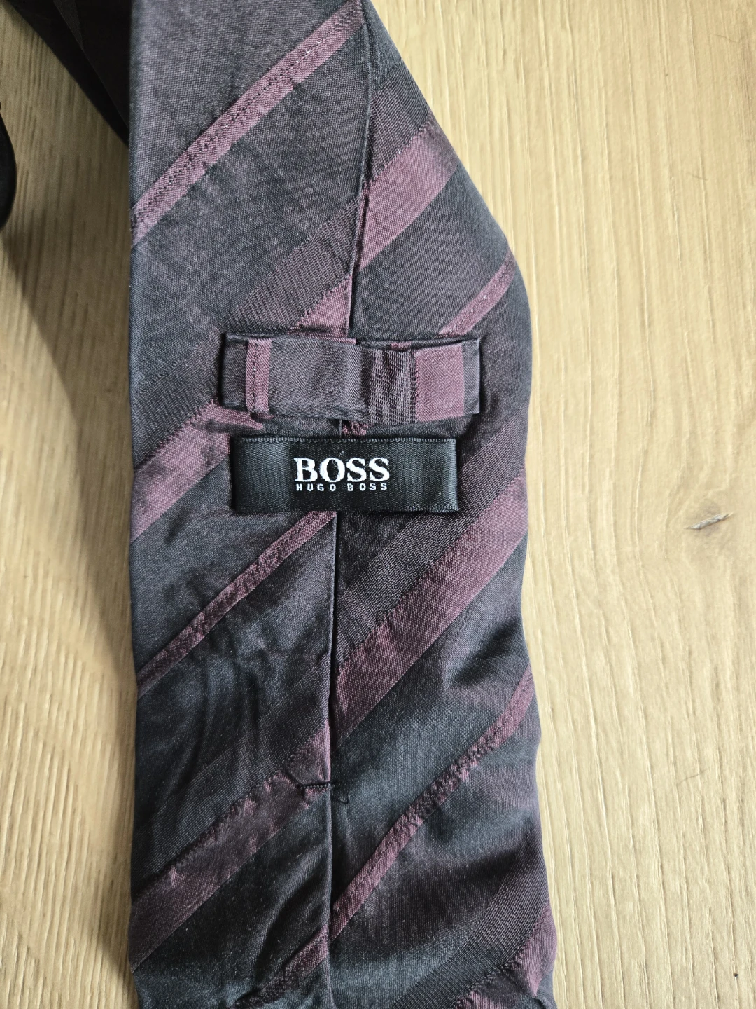 Free BOSS Hugo Boss Striped Silk Tie - photo 2