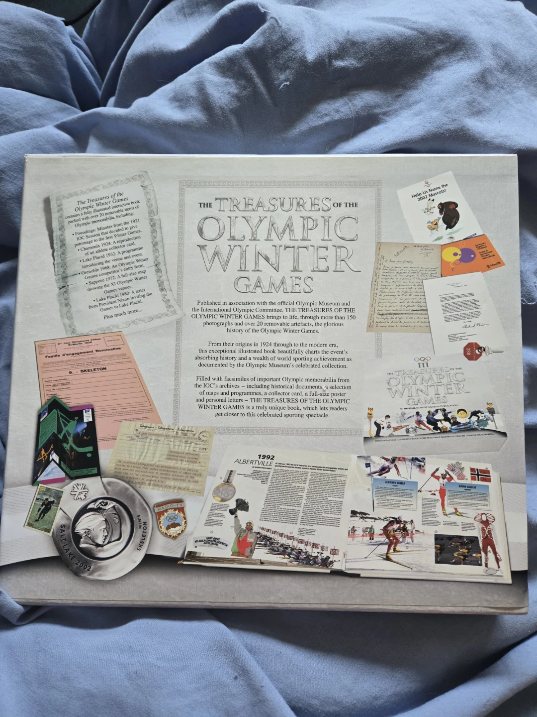 Olympic Winter Games Collectible Book - photo 2