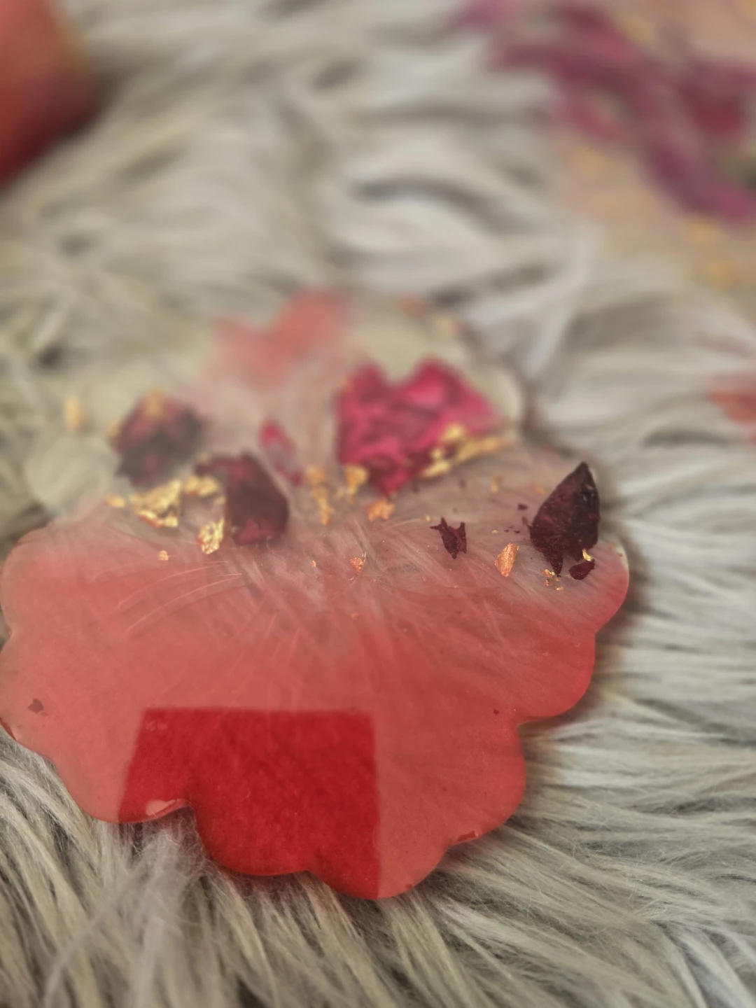 Handmade Resin Decor Set with Dried Flowers - photo 5