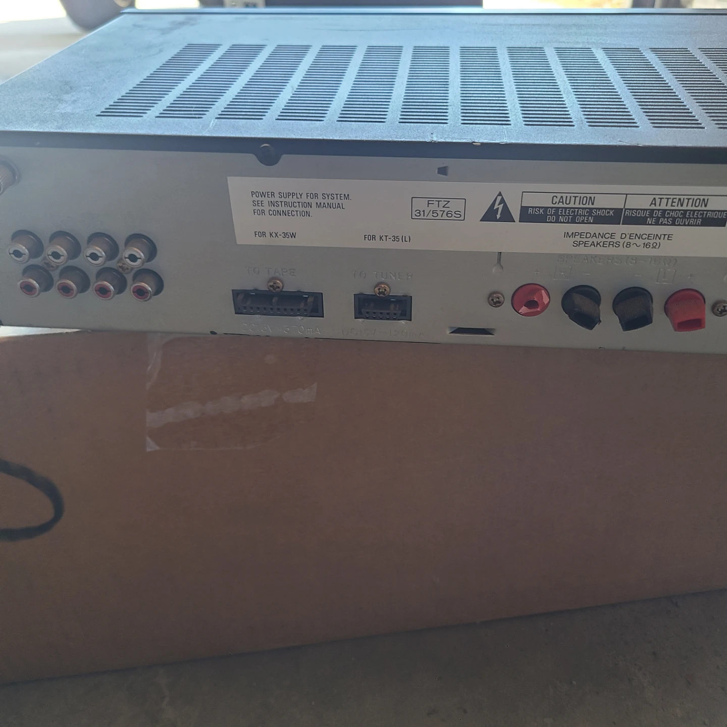 Kenwood KA-35 Stereo Integrated Amplifier - photo 2