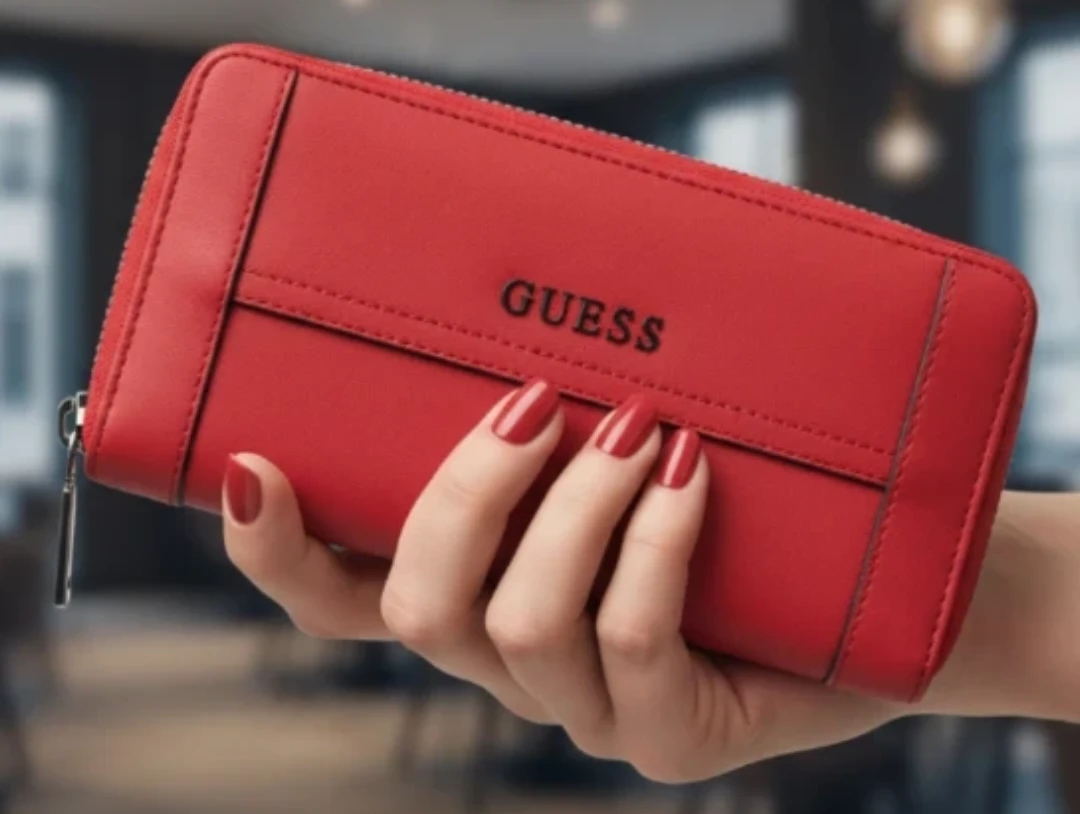 Red Guess Wallet