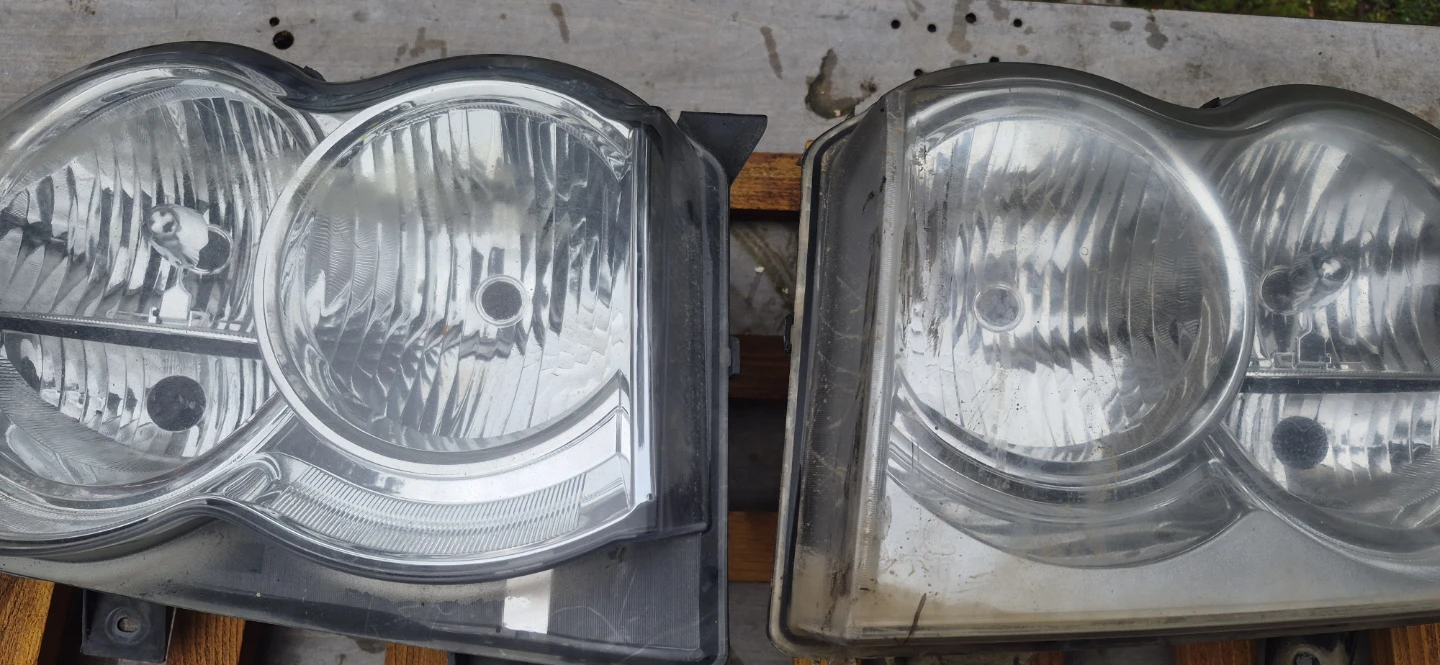 Red Jeep cherokee pair of Headlights Only For Sale - photo 2