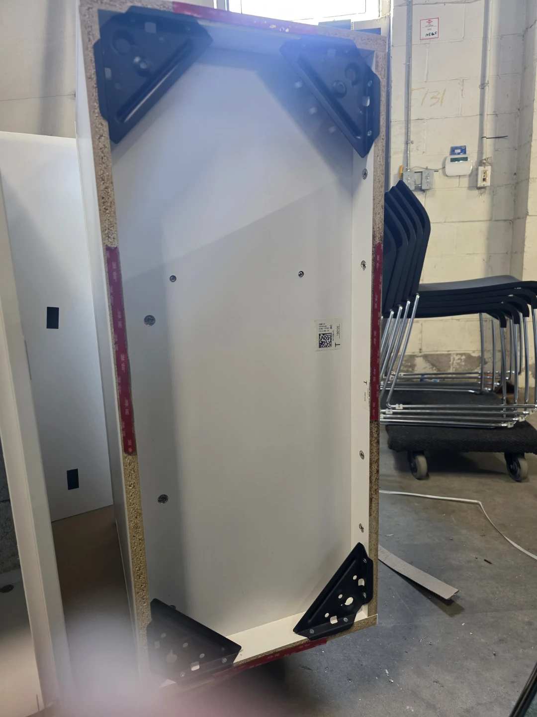 White Mobile Pedestal with Two Drawers and Seat Pad - photo 5