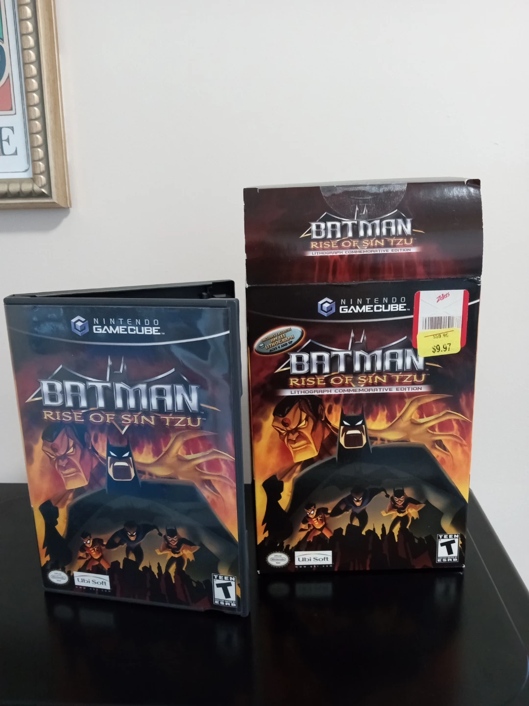 Nintendo GameCube Batman: Rise of Sin Tzu "Lithograph Edition"