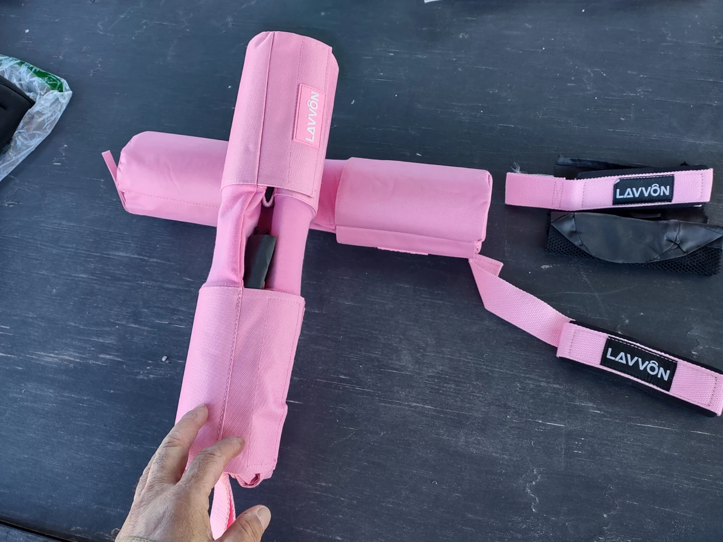 2 pieces brand new LAVVON Pink Squat Pads - photo 4