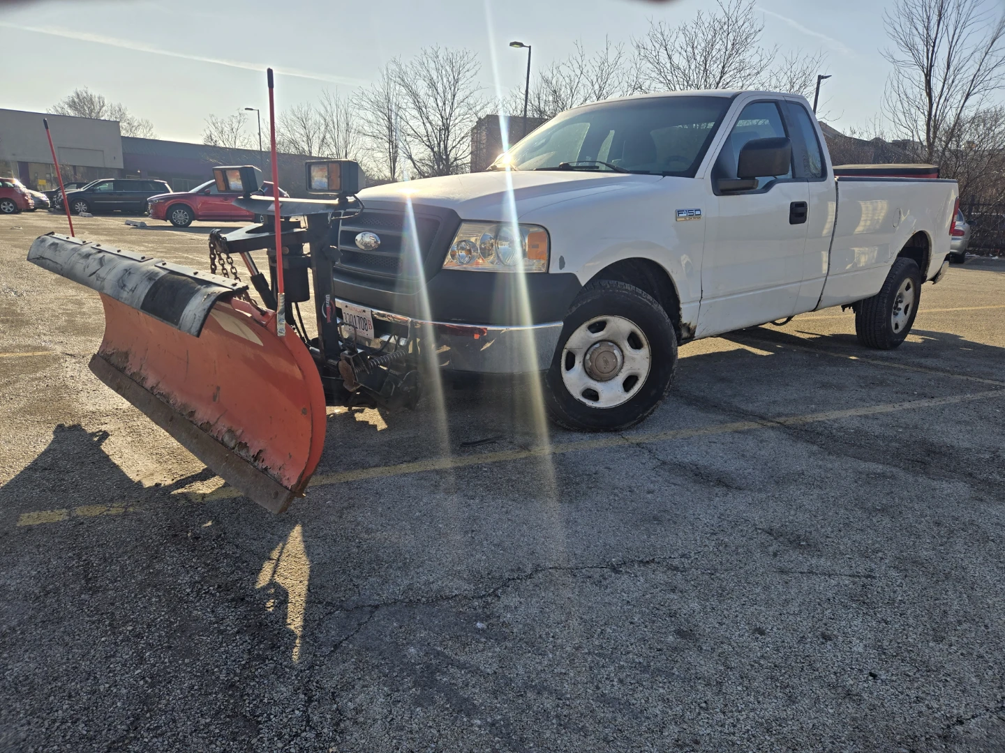 2008 FORD F150 PLOW TRUCK