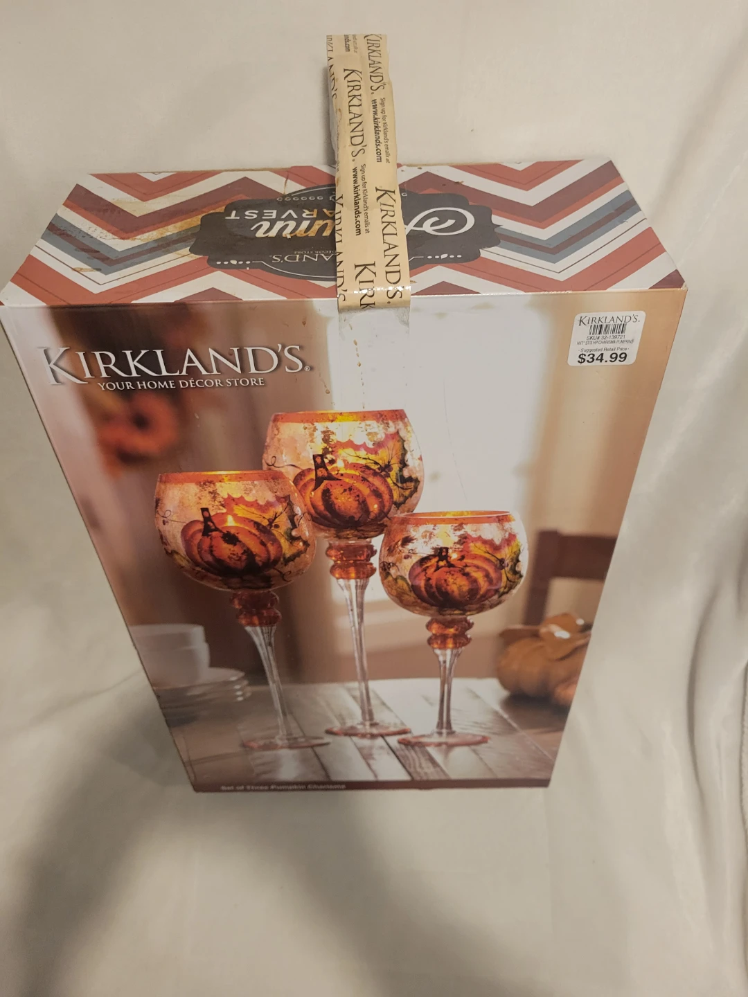 Three Pumpkin Charisma Candle Holders - photo 4
