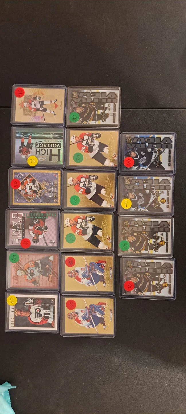 Hockey insert cards