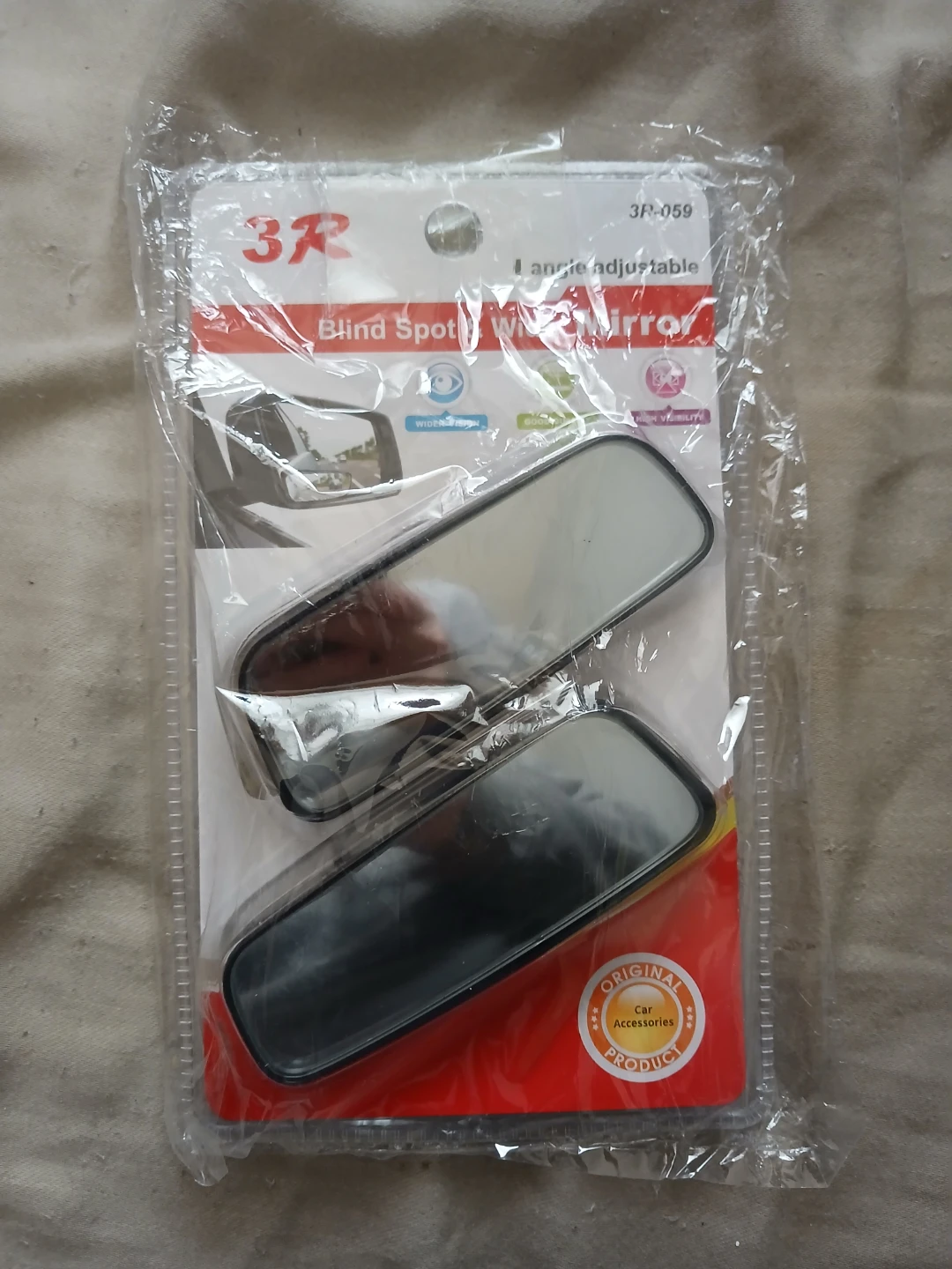 3R Blind Spot & Wide Angle Adjustable Mirrors (Set of 2)