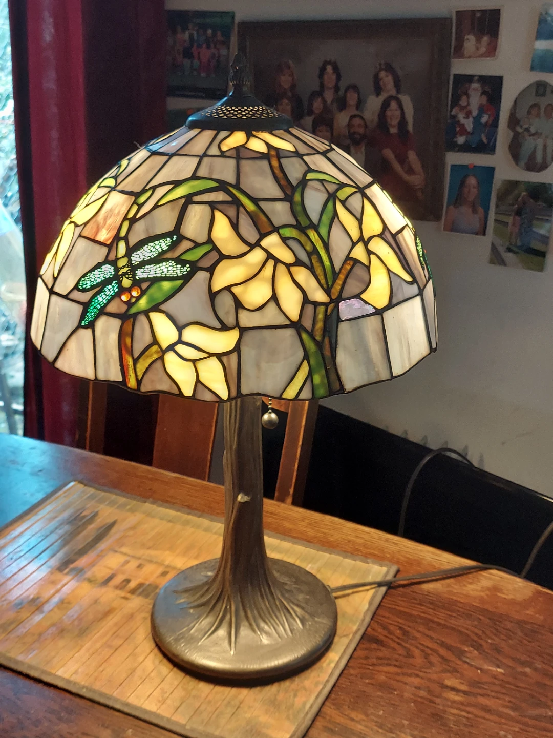 Stained Glass Table Lamp - photo 3
