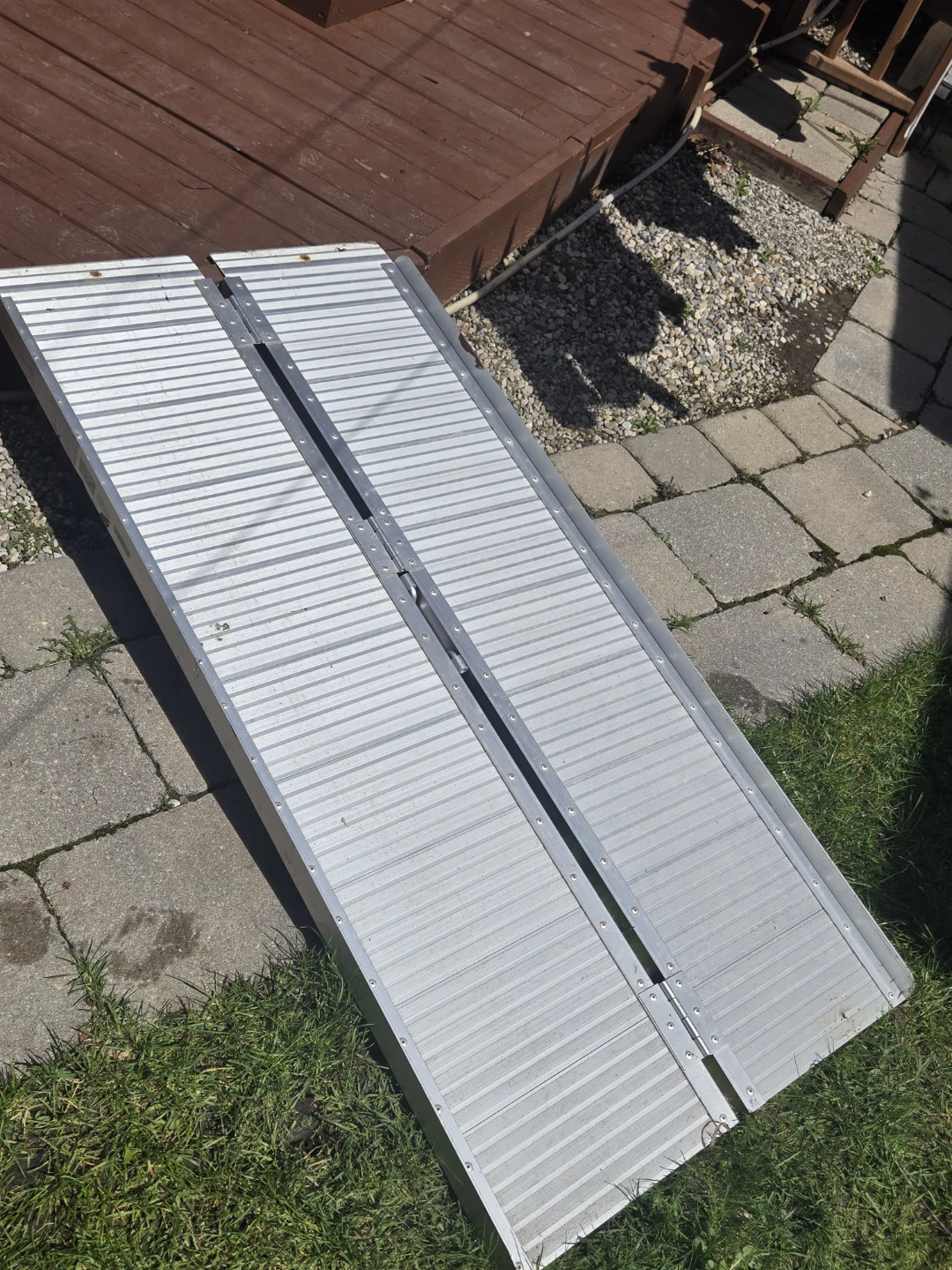 Aluminum Folding Ramp