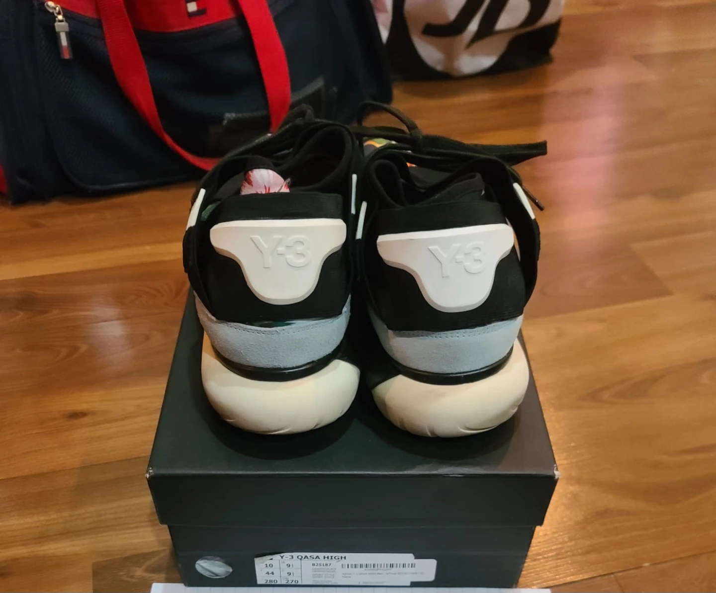 Y-3 Qasa High Floral Sneakers - photo 3