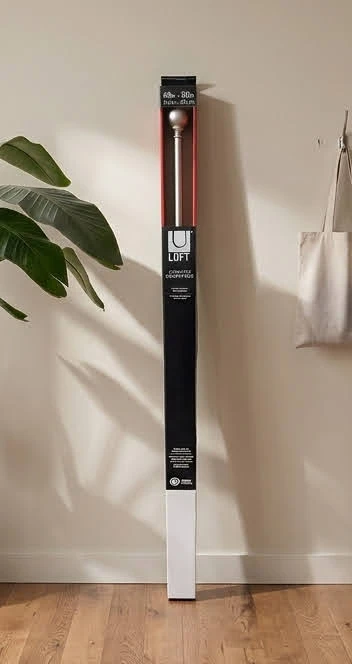 U Loft Curtain Rod - 60-80in