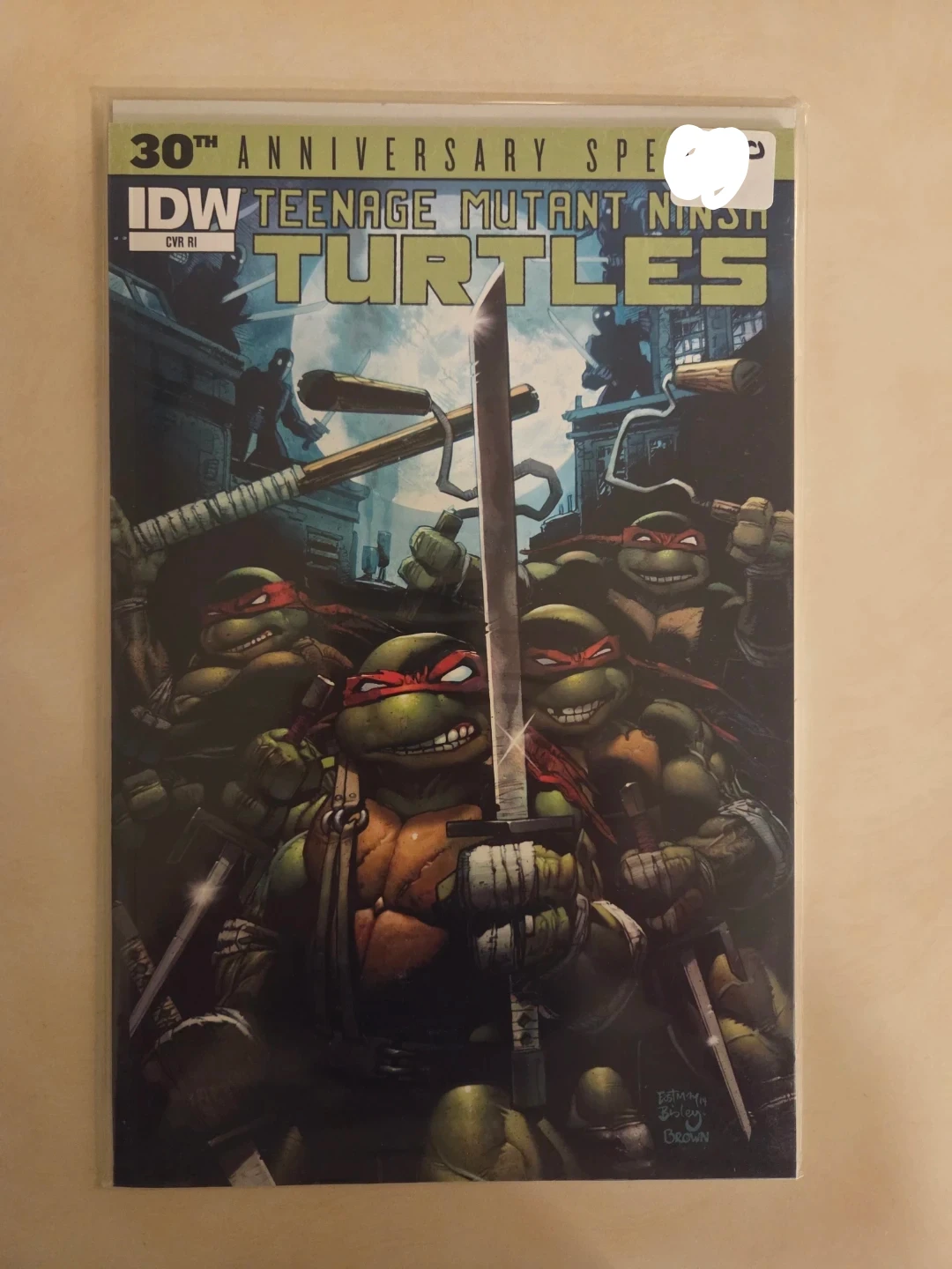 Teenage Mutant Ninja Turtles #1 RI Variant 30th Anniversary