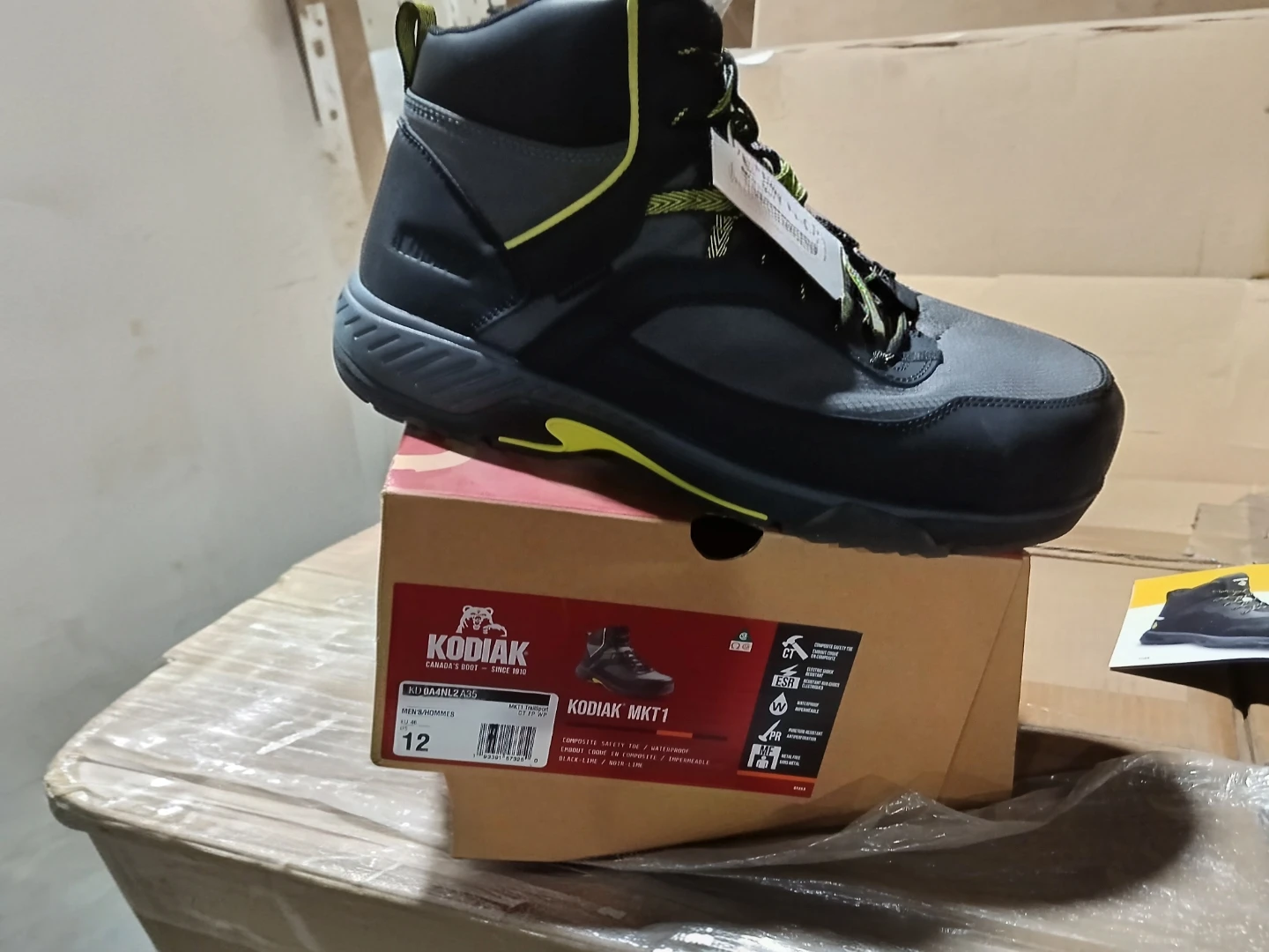 Kodiak MKT1 Composite Safety Toe Boots - Size 12