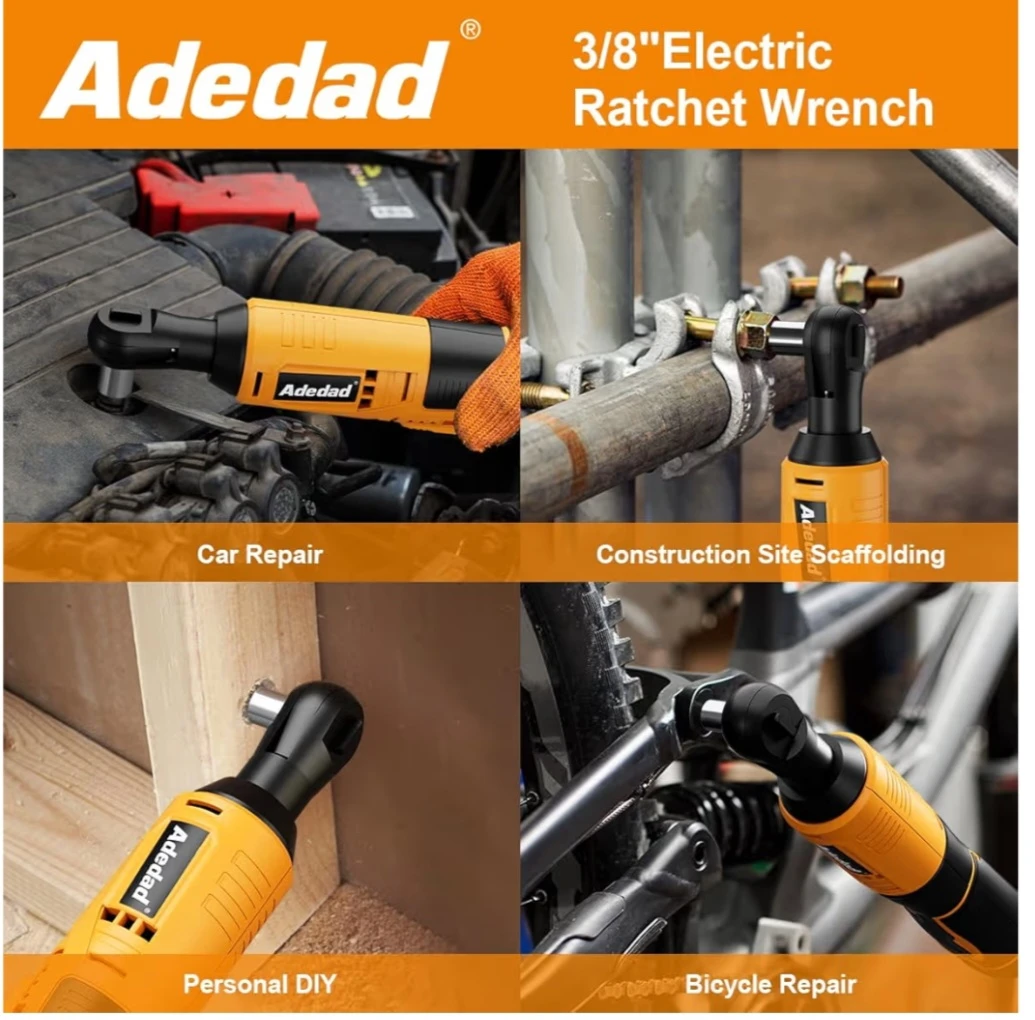 Adedad 12V Electric Ratchet Wrench Kit - photo 4