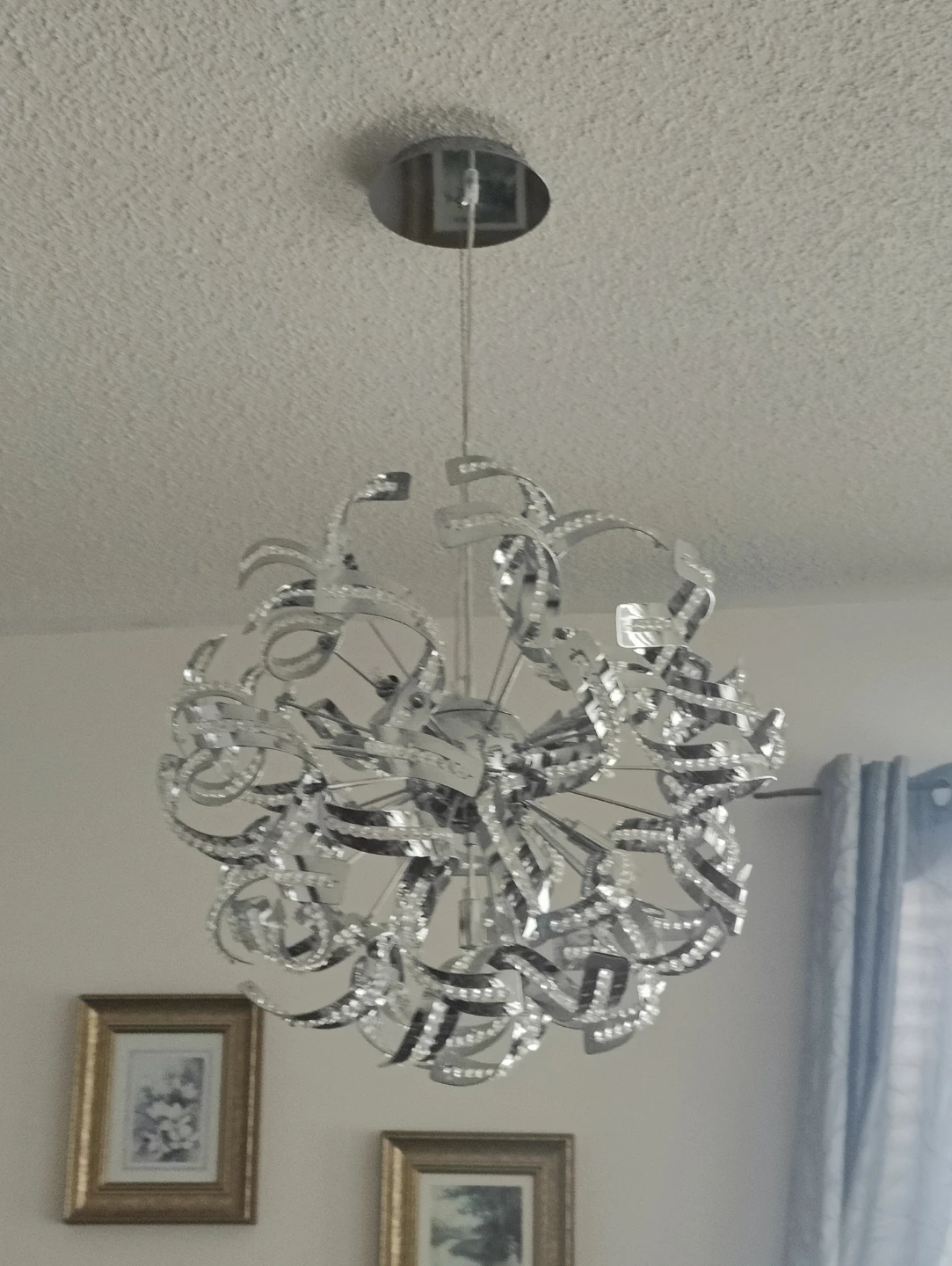 Modern Crystal Chandelier Light Fixture
