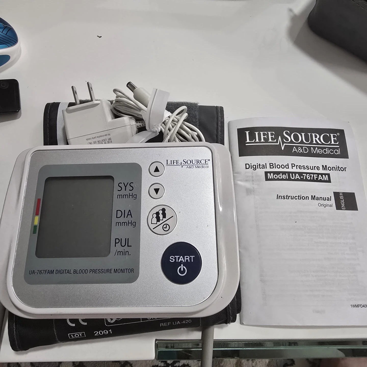 Life Source UA-767FAM Digital Blood Pressure Monitor - photo 4