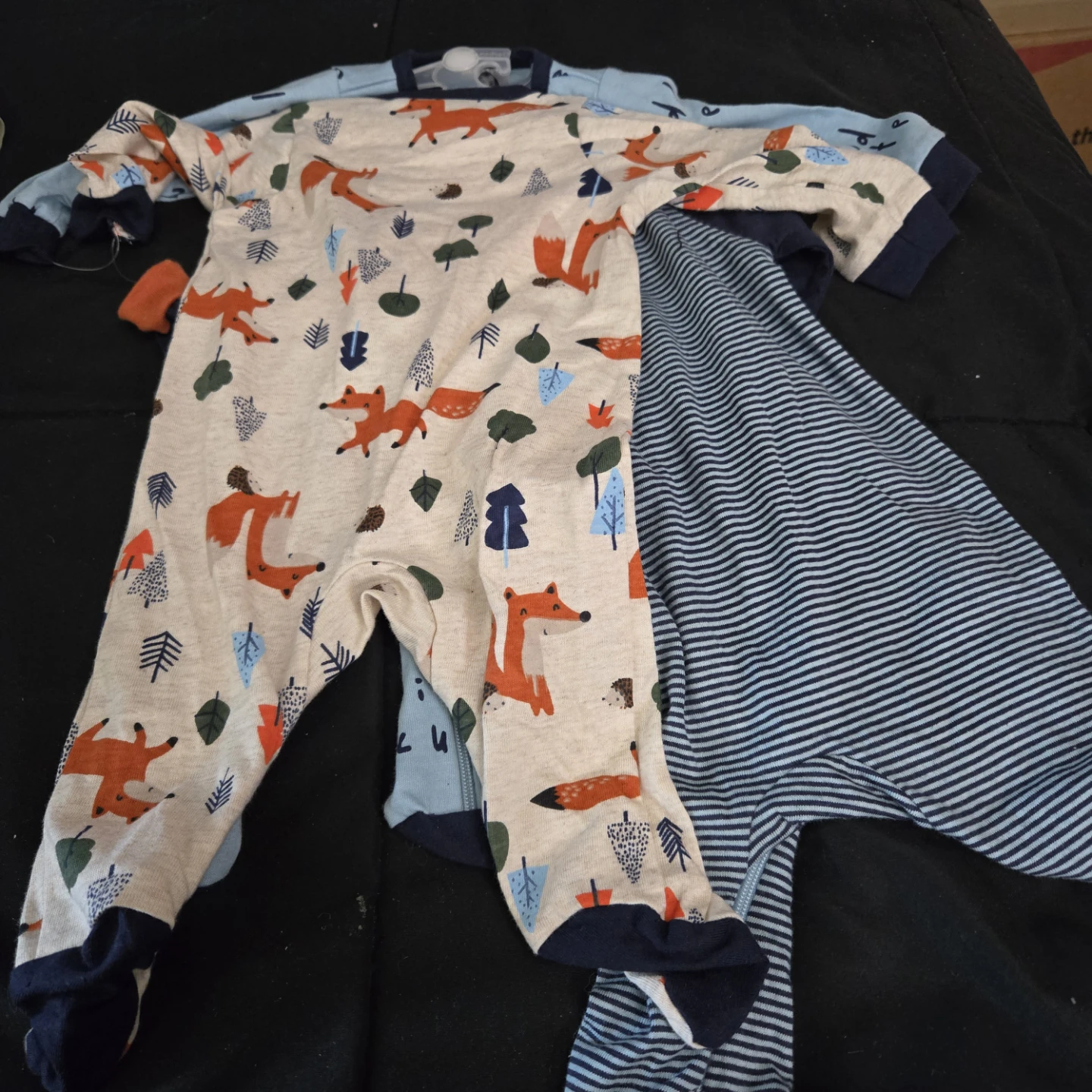 Carter's Baby Sleepers - Fox & Stripes - 5-Pack