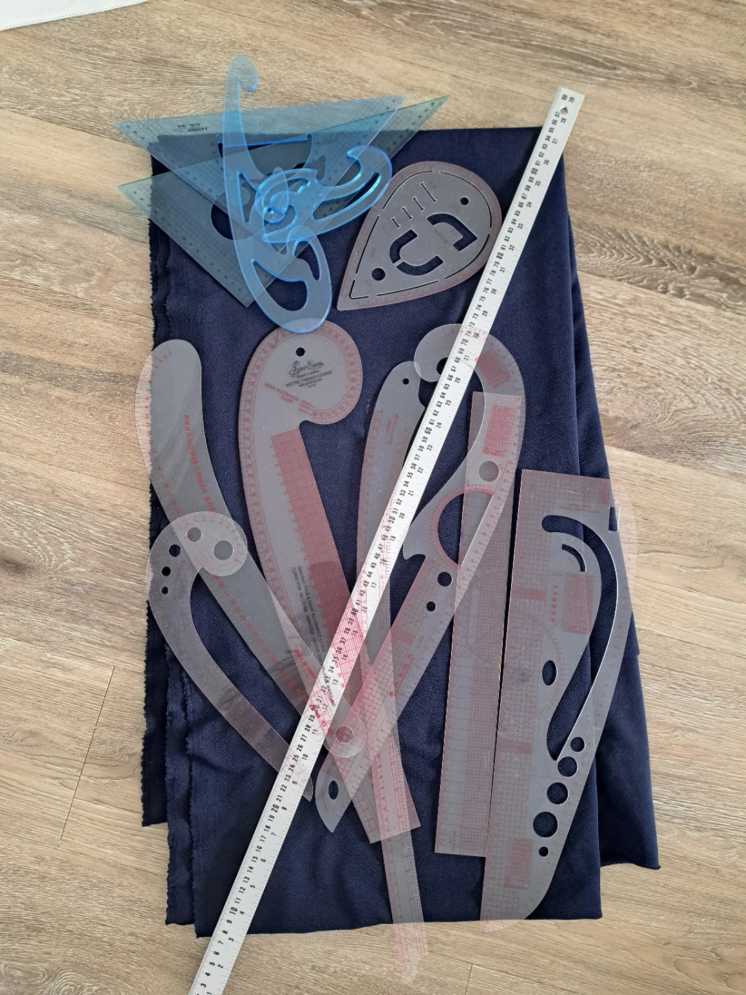 Sewing 13 Pattern Rulers Set