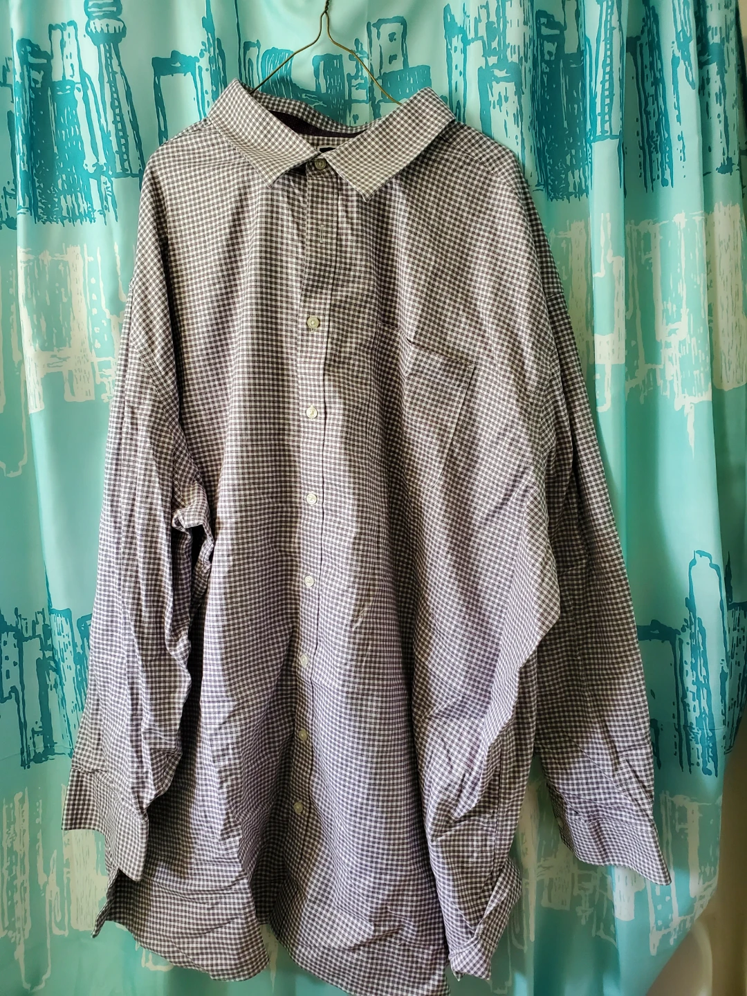 Denver Hayes Men's Classic Fit Never Iron Shirt - photo 3