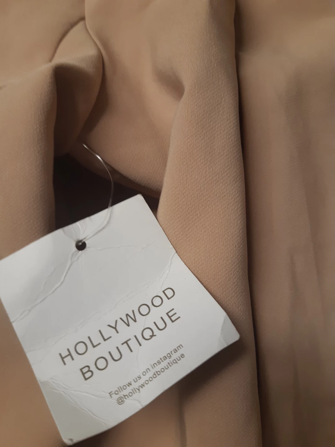 Hollywood Boutique Beige Suit Set