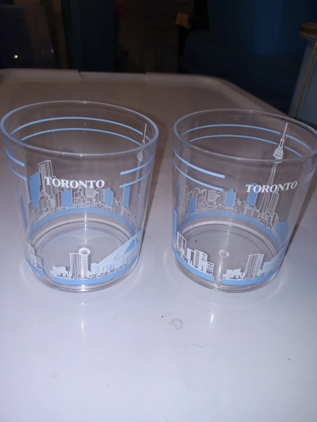 Toronto Skyline Plastic Cups - New!