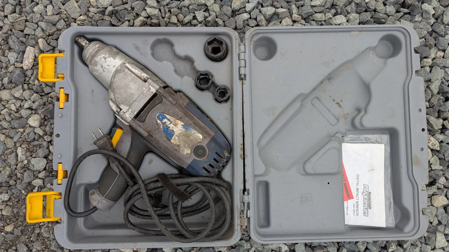 Mastercraft Maximum Digital Impact Wrench with Case - photo 2