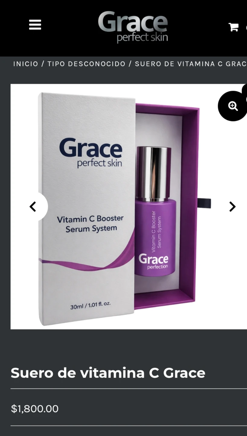 Grace Perfect Skin Vitamin C Booster Serum System 30ml - photo 2