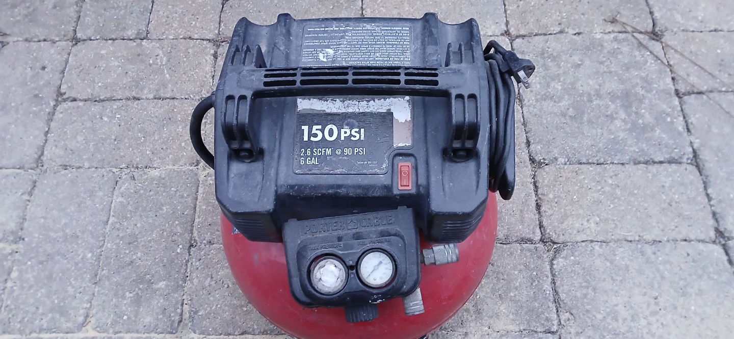 Porter-Cable 6 Gallon Electric Air Compressor - photo 2