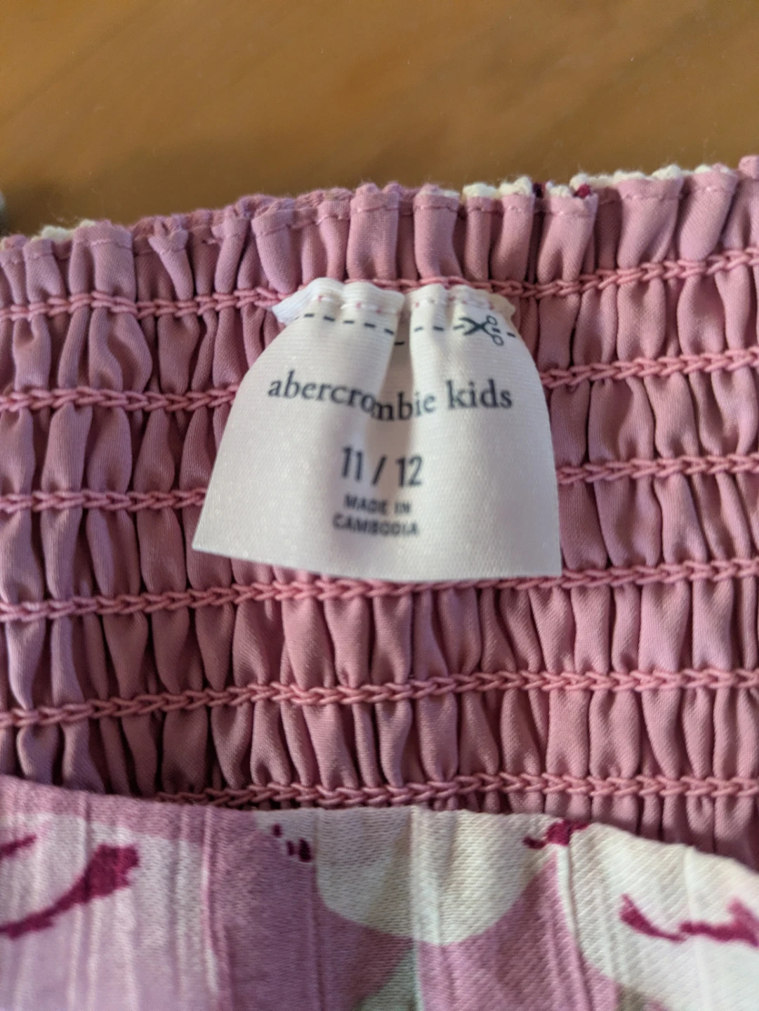 Abercrombie Kids Pink Floral Dress Size 11/12 - photo 2