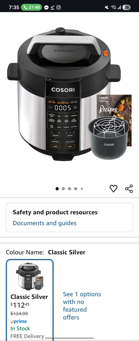 COSORI 9-in-1 Electric Pressure Cooker - photo 3