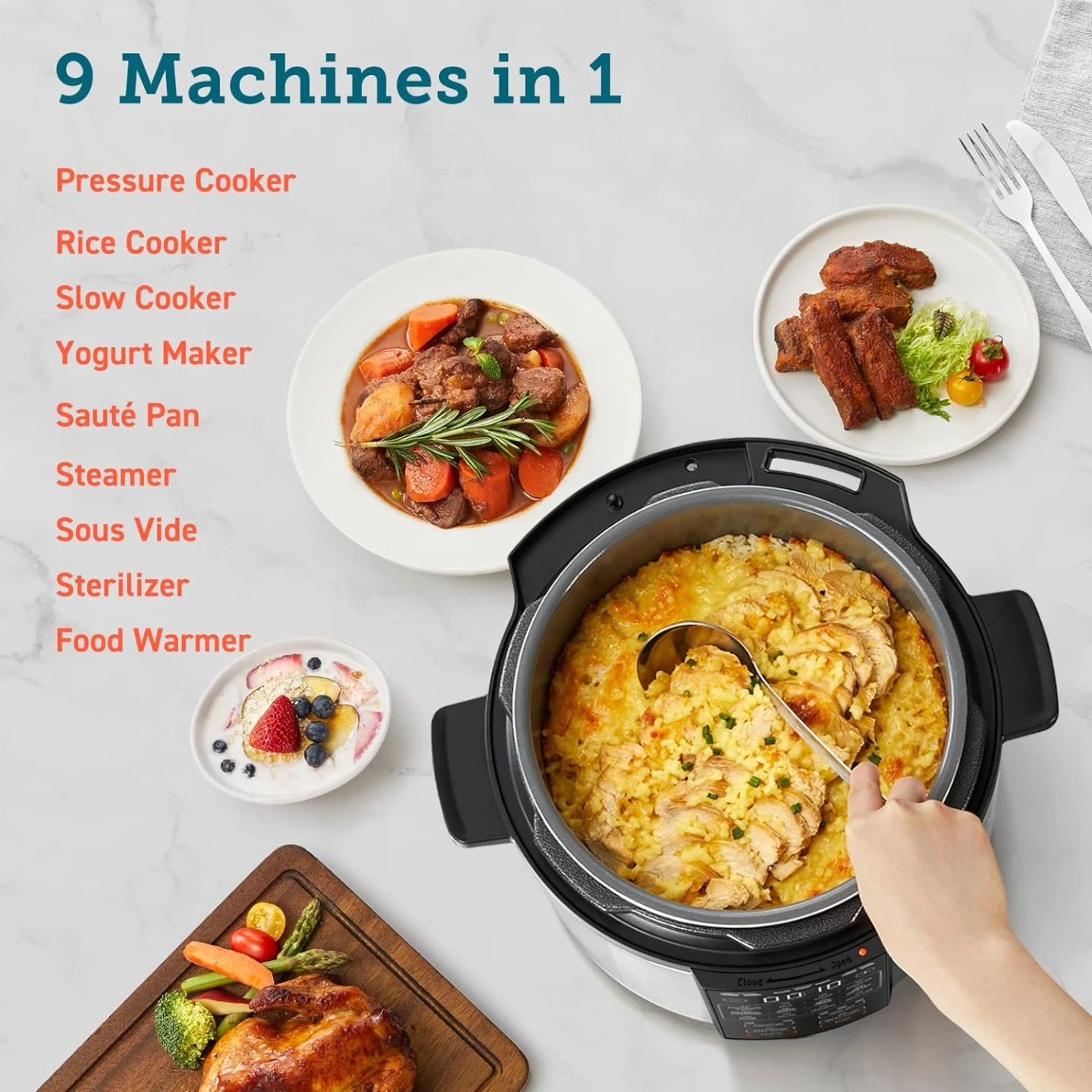 COSORI 9-in-1 Electric Pressure Cooker - photo 4