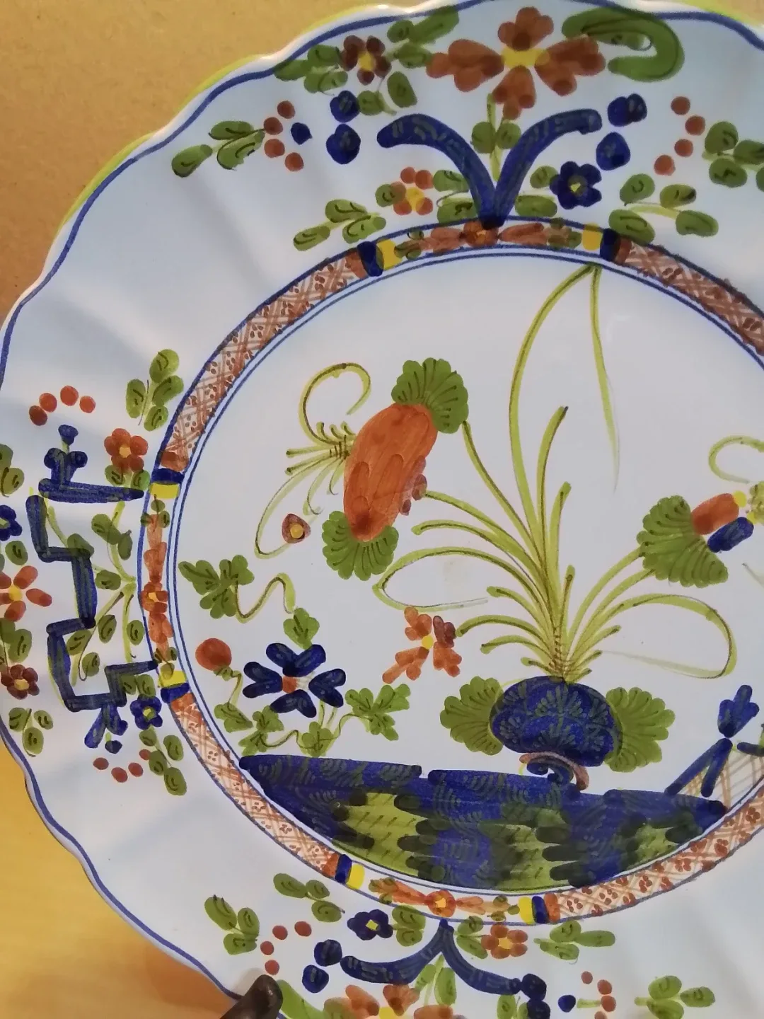 Vintage Hand Painted by Marinella Melandri Italian Majolica - photo 3