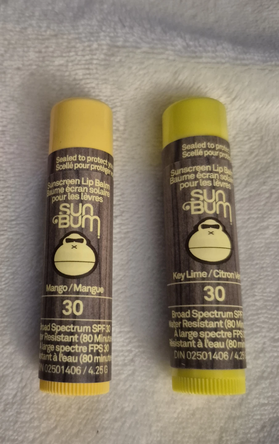 Sun Bum sunscreen lip balm (set of 2)