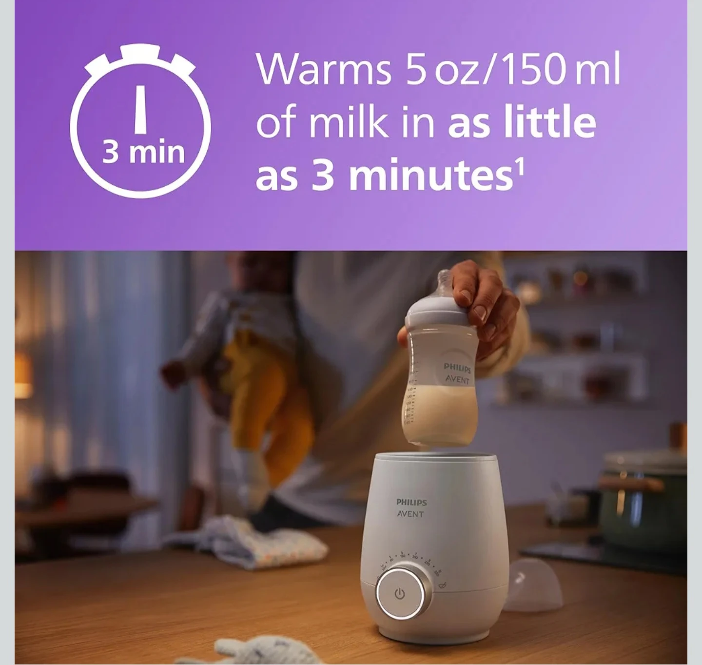 Philips Avent Fast Bottle Warmer - photo 3