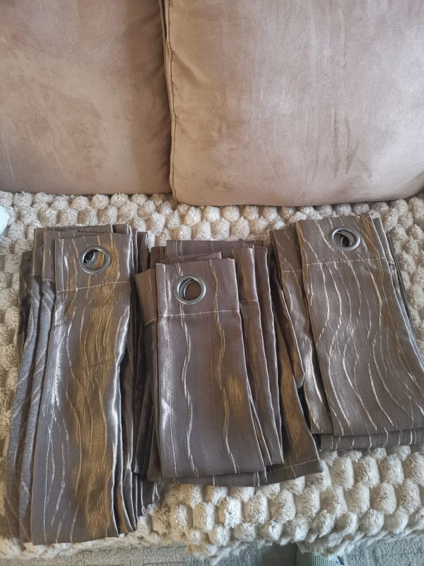 Set of 2 Eyelet Curtains - photo 2