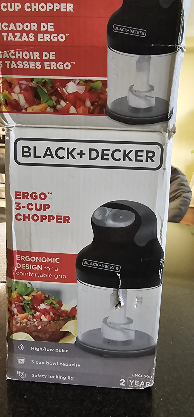 Black+Decker Ergo 3-Cup Chopper - photo 3
