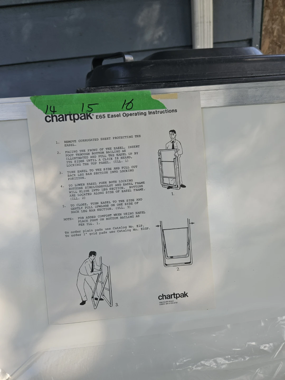 Chartpak E65 Easel - photo 2