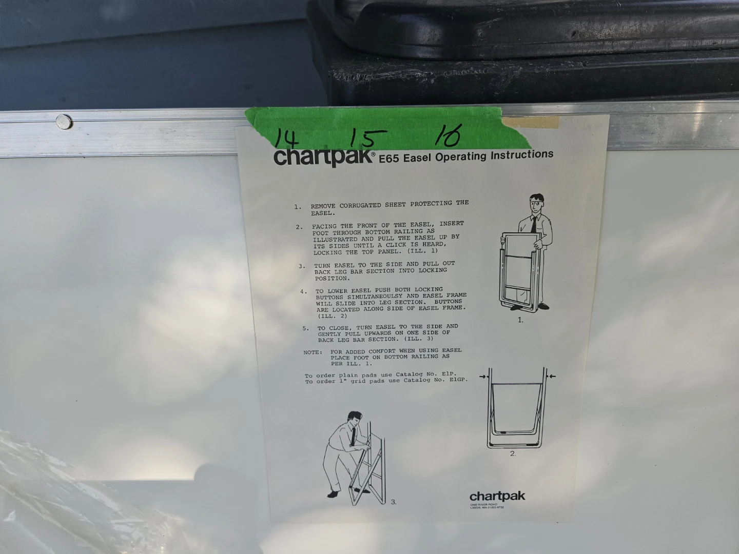 Chartpak E65 Easel - photo 4