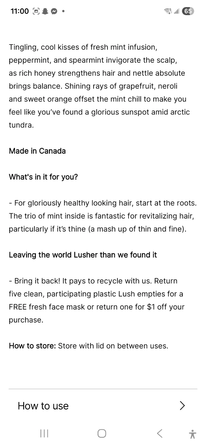 Lush Roots Stimulating Mint Booster Scalp Treatment - 225g - photo 2
