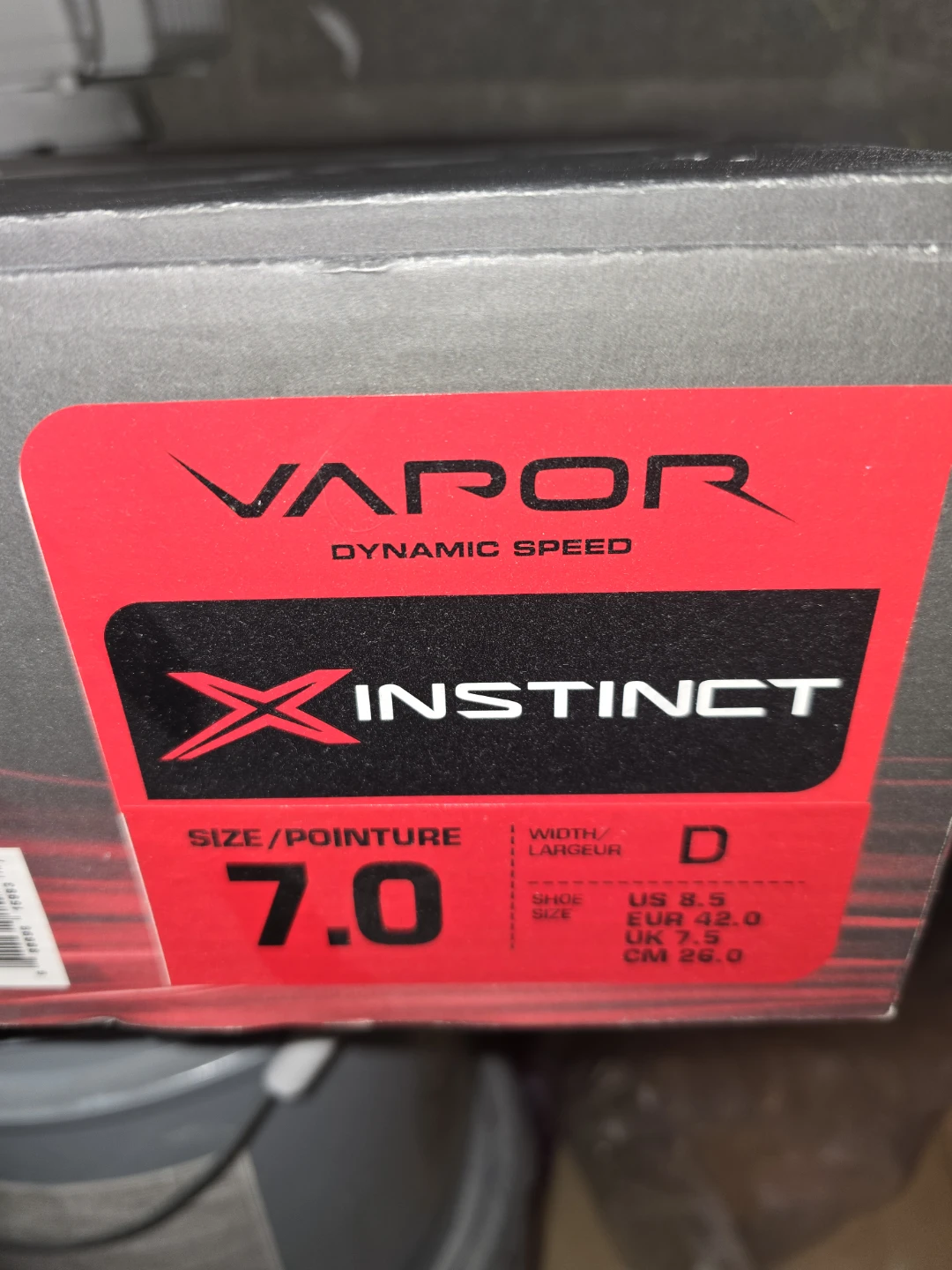 Bauer Vapor X Instinct Hockey Skates Size 7.0 D