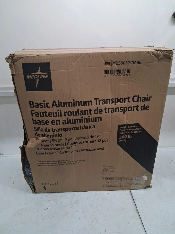 BRAND NEW- Medline Lightweight Transport Wheelchair - photo 2