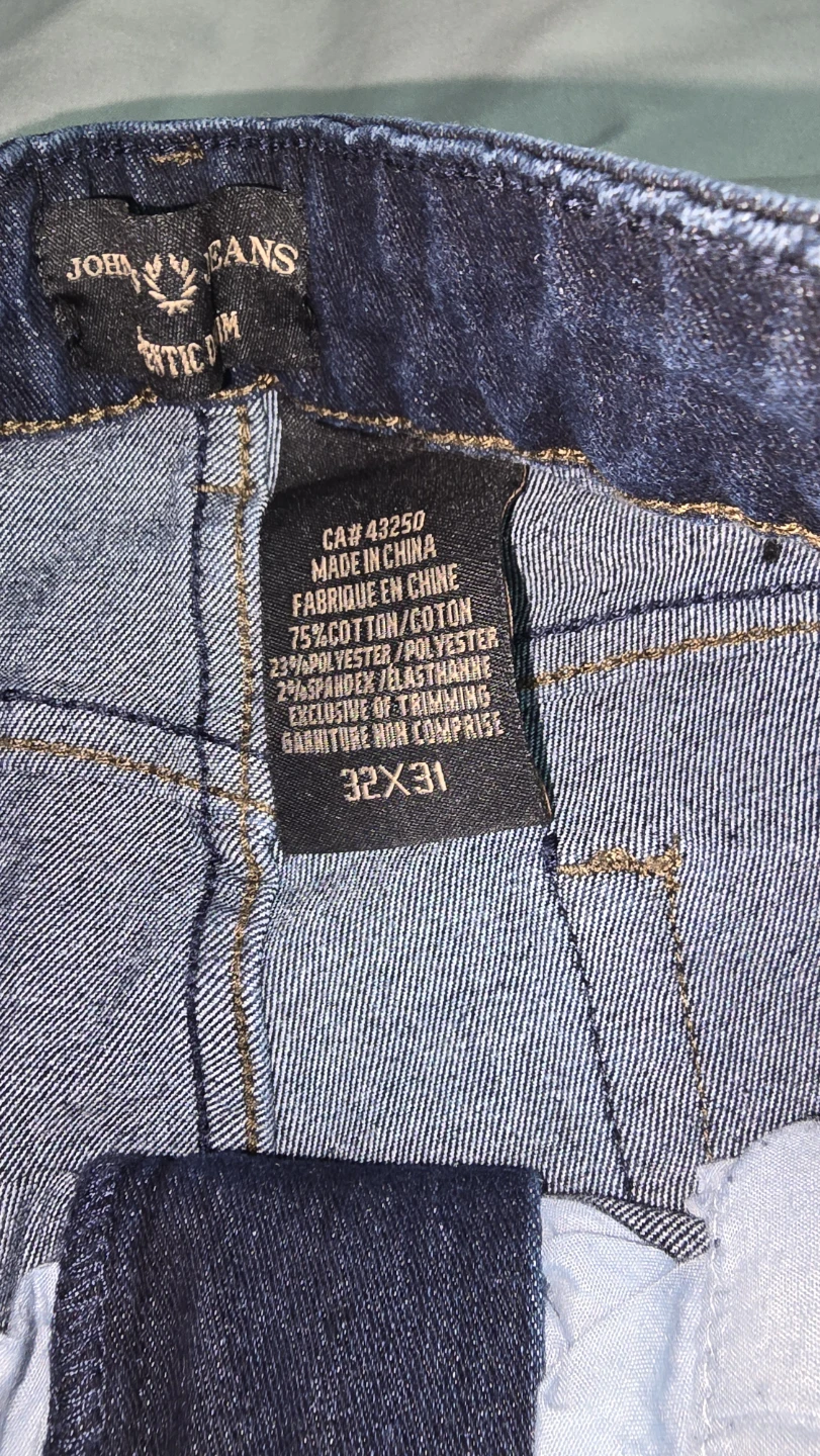 Johnnies Jeans Blue Denim Straight Leg