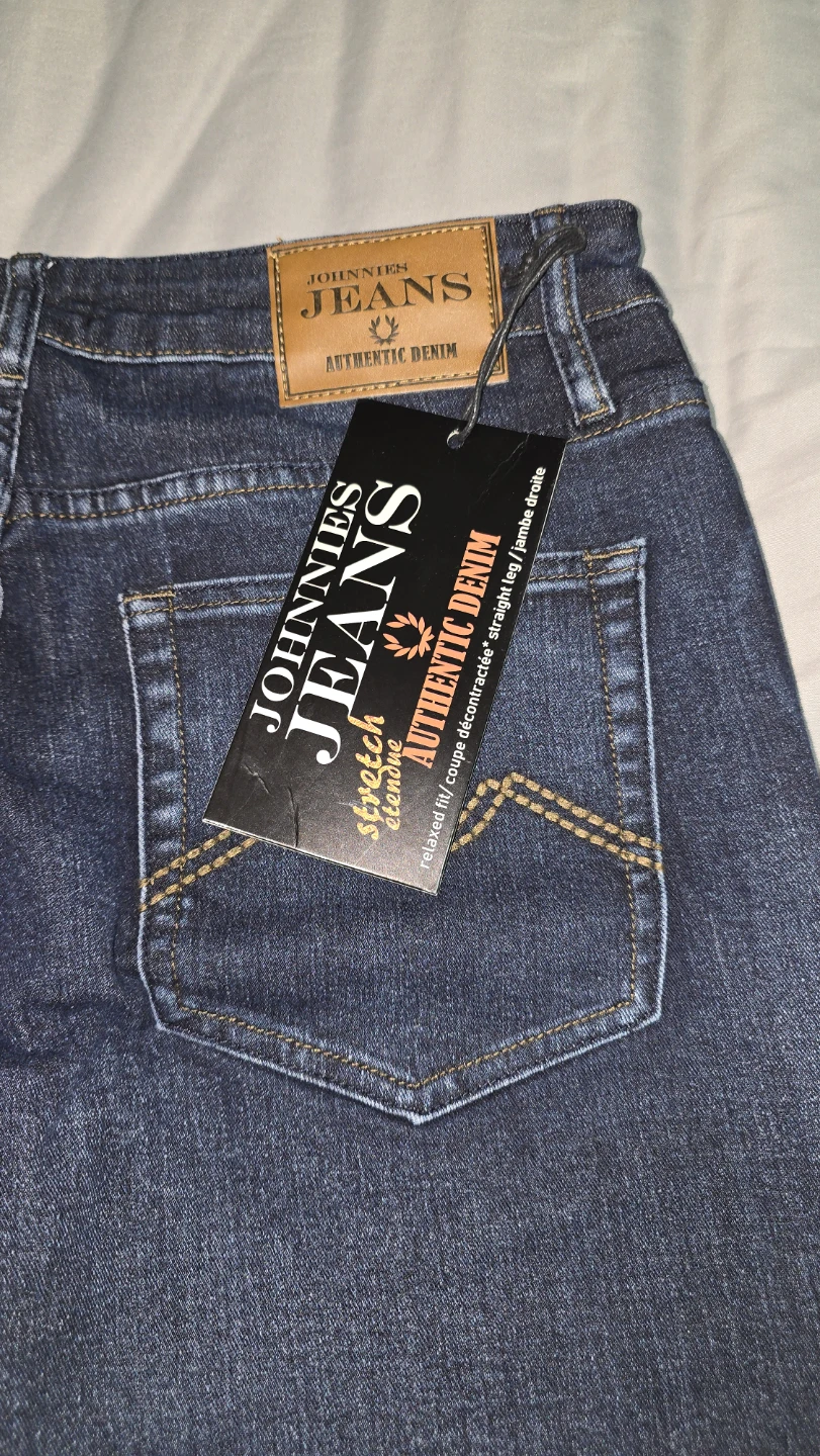 Johnnies Jeans Blue Denim Straight Leg - photo 3