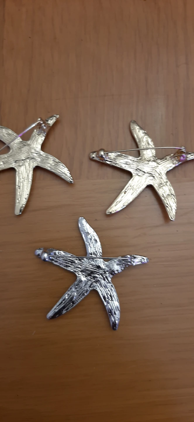 Rhinestone Starfish Brooches $10 each - photo 2