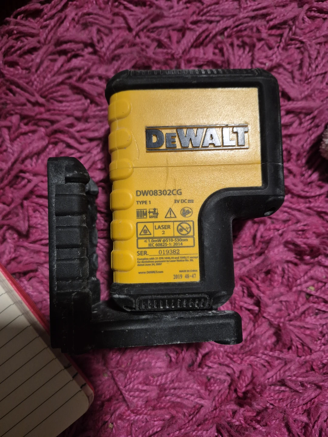 DEWALT DW083CG Laser Level