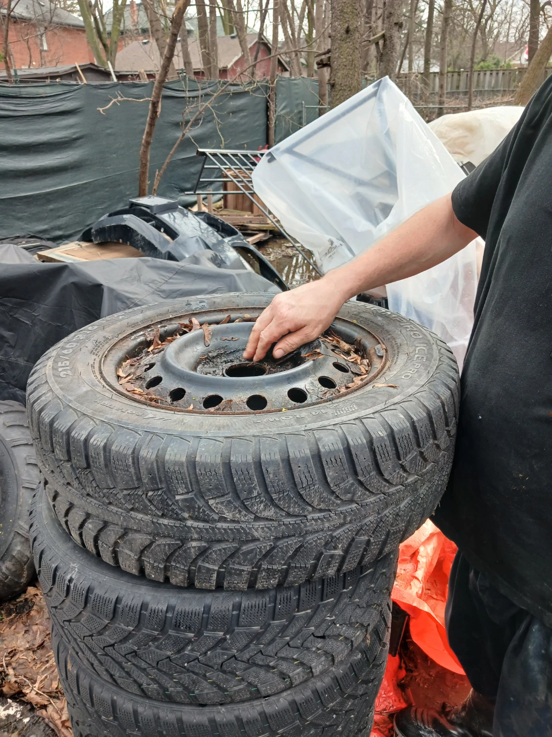 Goodyear Winter Tires (Set of 4) - 215/60R16 - photo 4