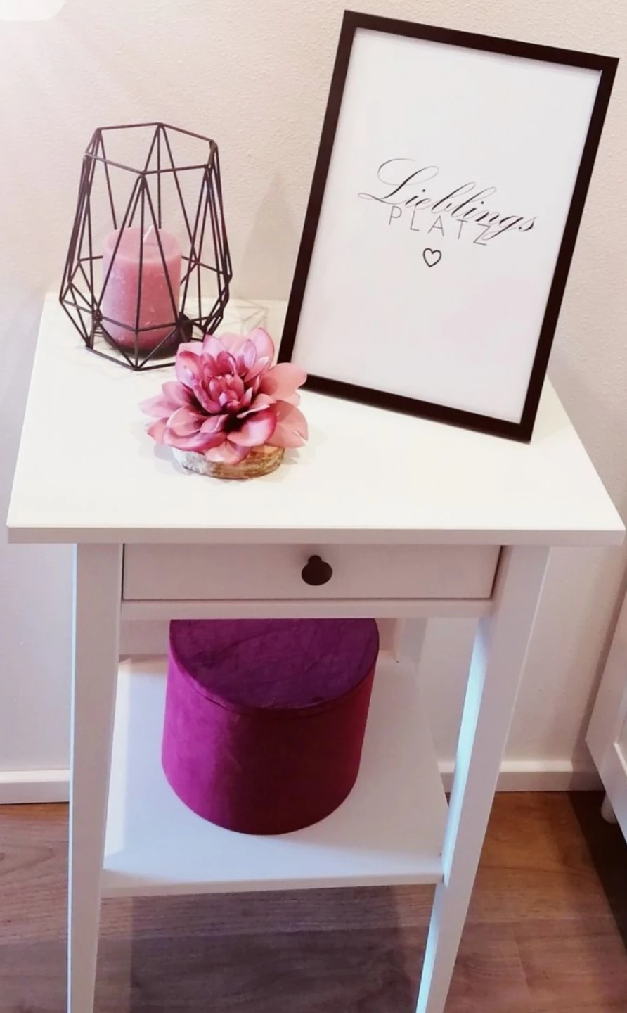 2 ikea Hemness side tables