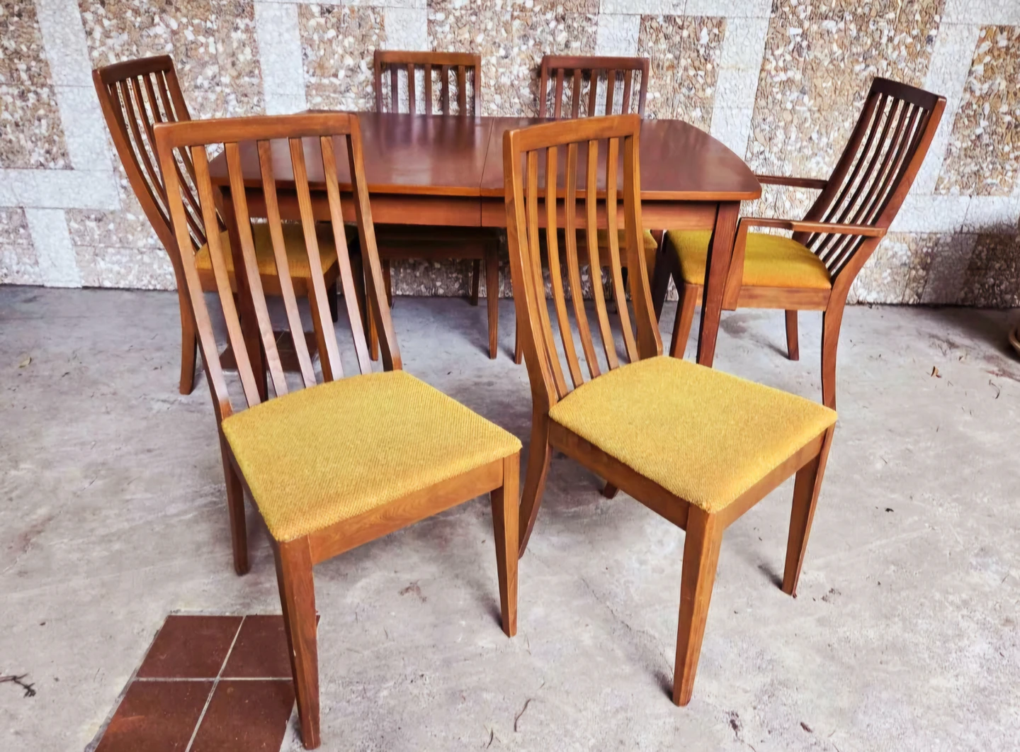 MCM Solid Walnut Dining Set (Price For Set) - photo 5